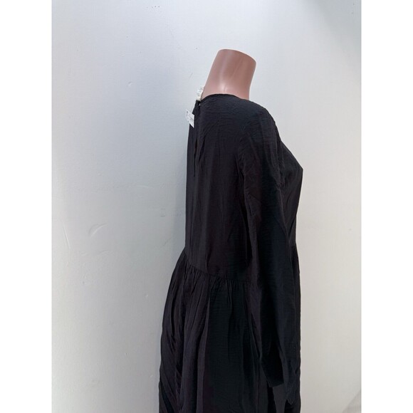 NEW H&M Black Dress Size X Small (0-2) - Picture 3 of 15